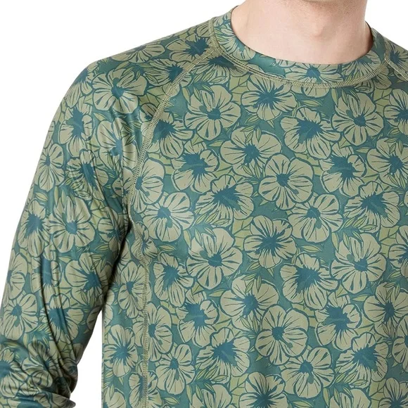 NEW| Amazon Essentials Men's Long-Sleeve Quick-Dry UPF 50 Swim Tee - Picture 4 of 7